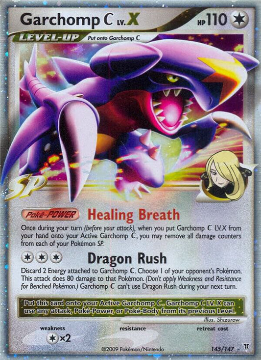 Garchomp C LvX 145/147 (Supreme Victors)  - Holofoil