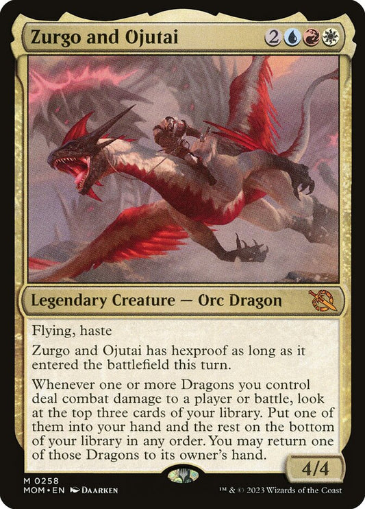 Zurgo and Ojutai 258/291 (March of the Machine) 