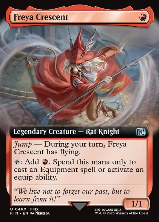 Freya Crescent 460/309 (FINAL FANTASY)  - Extended Art Foil