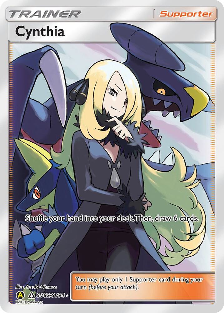 Cynthia SV82/SV94 (Hidden Fates: Shiny Vault)  - Holofoil