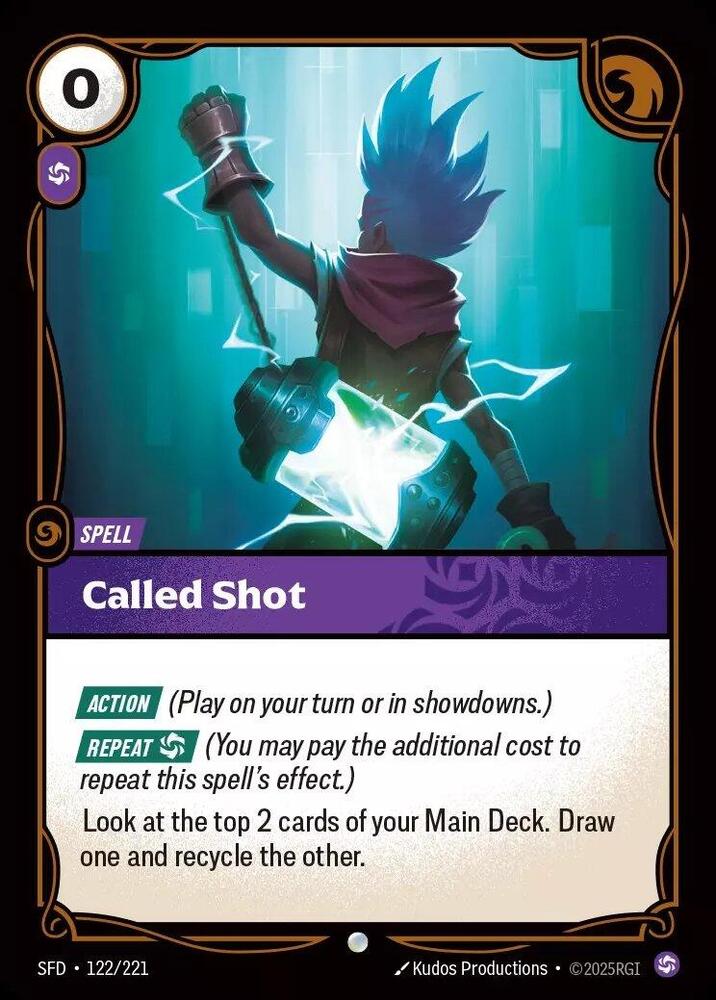 Called Shot 122/221 (Spiritforged) 