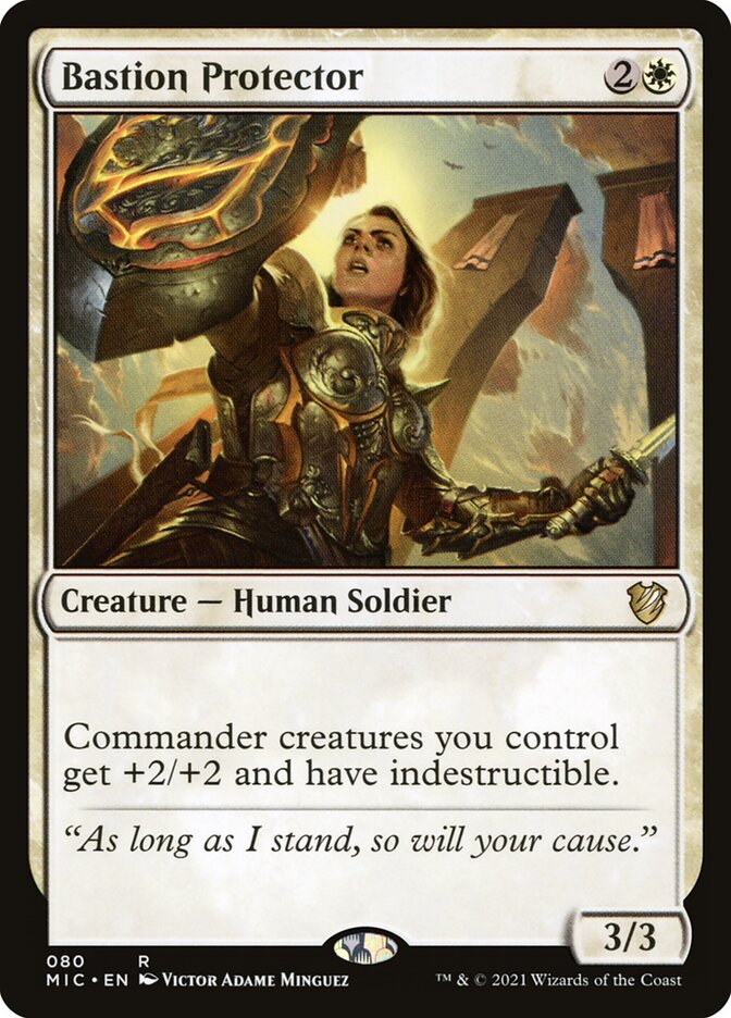 Bastion Protector 80/38 (Commander: Innistrad: Midnight Hunt) 