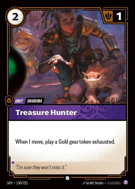 Treasure Hunter 130/221 (Spiritforged)  - Foil