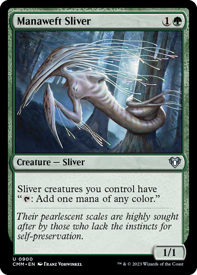 Manaweft Sliver 900/451 (Commander Masters) 