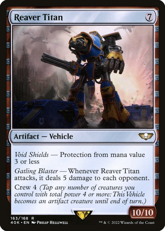 Reaver Titan 163/617 (Universes Beyond: Warhammer 40,000) 