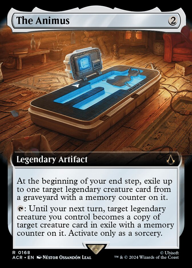 The Animus 168/110 (Universes Beyond: Assassin's Creed)  - Extended Art Foil