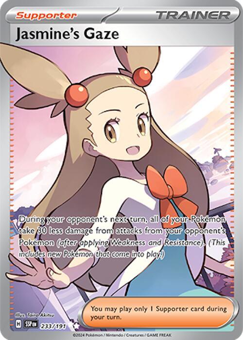 Jasmine's Gaze 233/191 (SV08: Surging Sparks)  - Holofoil