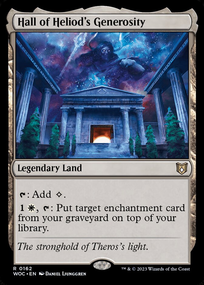 Hall of Heliod's Generosity 162 (Commander: Wilds of Eldraine) 