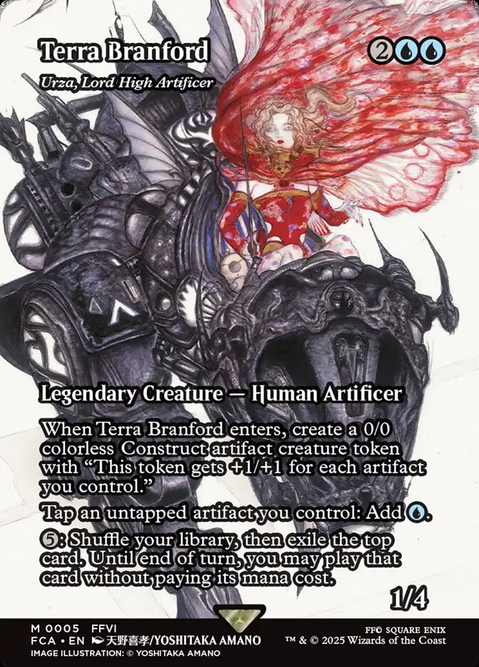 Terra Branford - Urza, Lord High Artificer 5/64 (FINAL FANTASY: Through the Ages)  - Showcase