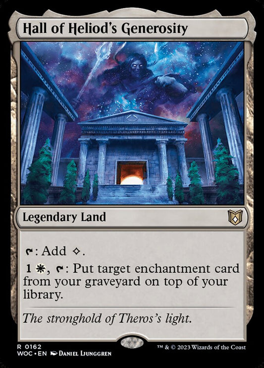 Hall of Heliod's Generosity 162 (Commander: Wilds of Eldraine) 