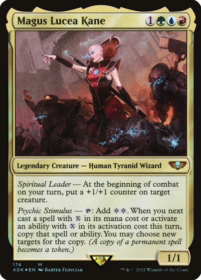 Magus Lucea Kane 174 (Universes Beyond: Warhammer 40,000)  - Foil
