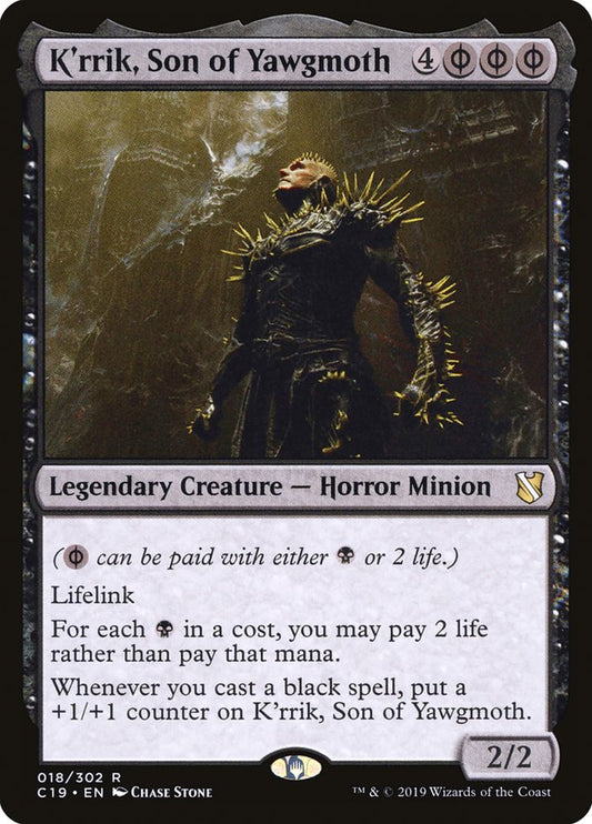K'rrik, Son of Yawgmoth 18/302 (Commander 2019) 