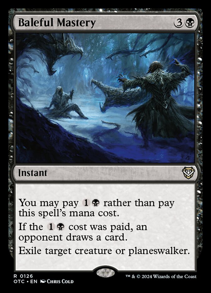 Baleful Mastery 126/342 (Commander: Outlaws of Thunder Junction) 