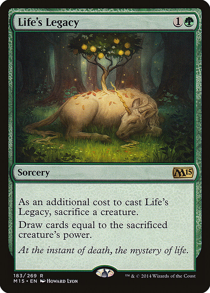 Life's Legacy 183/269 (Magic 2015 (M15)) 