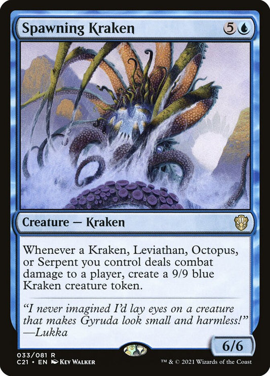 Spawning Kraken 33 (Commander 2021) 