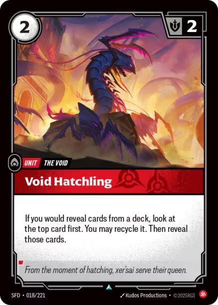 Void Hatchling 18/221 (Spiritforged) 