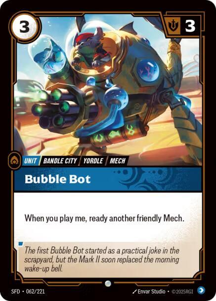 Bubble Bot 62/221 (Spiritforged)  - Foil