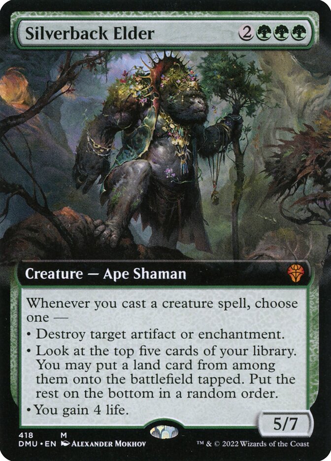 Silverback Elder 418/281 (Dominaria United)  - Foil