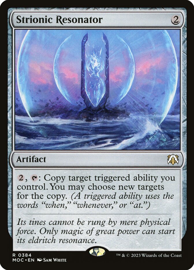 Strionic Resonator 384 (Commander: March of the Machine) 