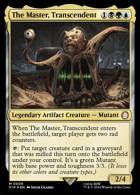 The Master, Transcendent 6 (Universes Beyond: Fallout)  - Foil