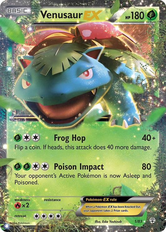 Venusaur EX 1/83 (Generations)  - Holofoil