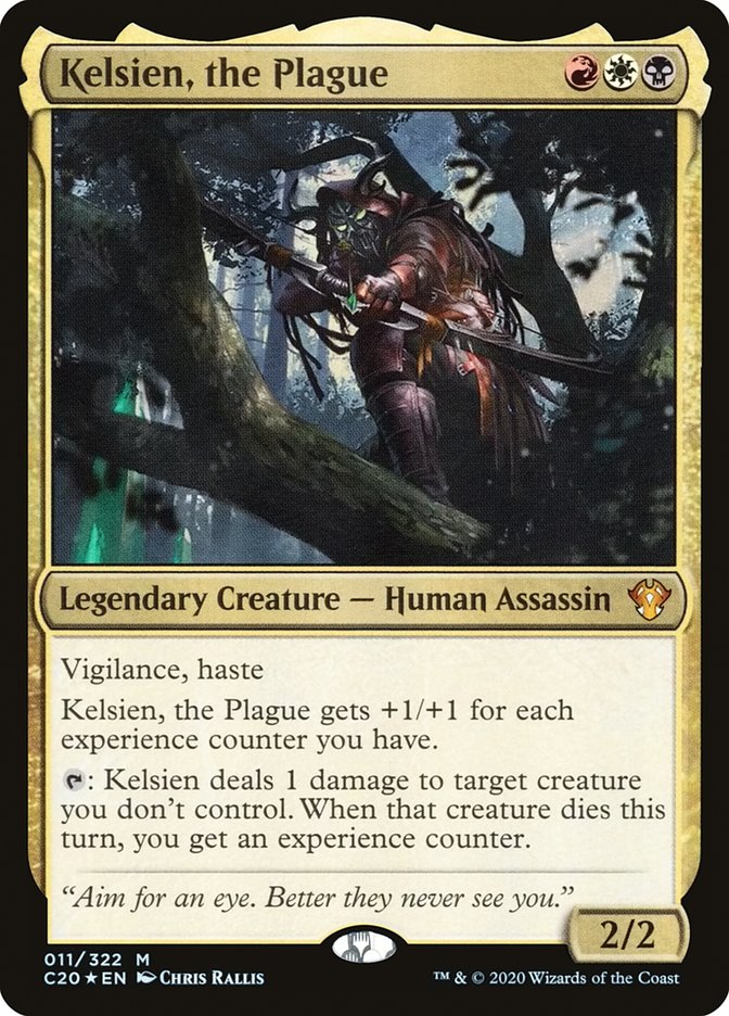 Kelsien, the Plague 11/322 (Commander 2020)  - Foil