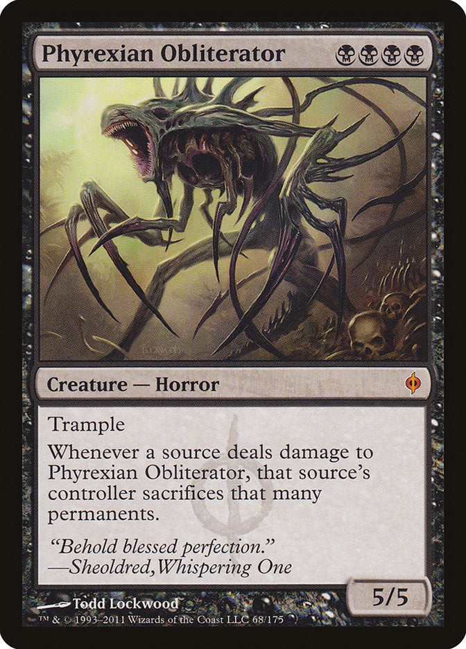 Phyrexian Obliterator 68 (New Phyrexia) 