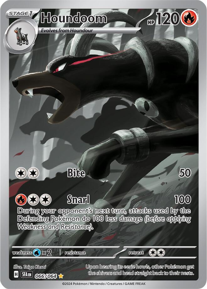 Houndoom 066/064 (SV: Shrouded Fable)  - Holofoil