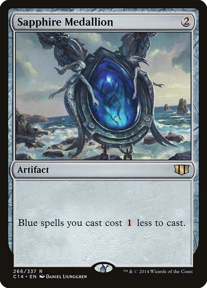 Sapphire Medallion 266/337 (Commander 2014) 