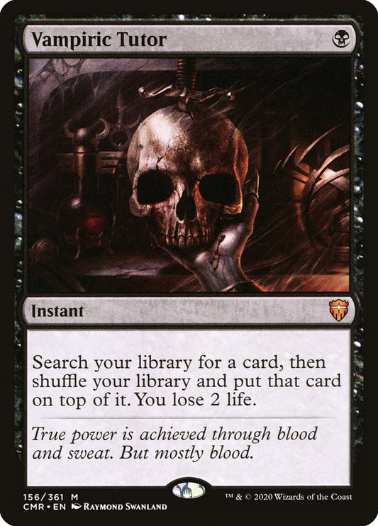 Vampiric Tutor 156 (Commander Legends) 