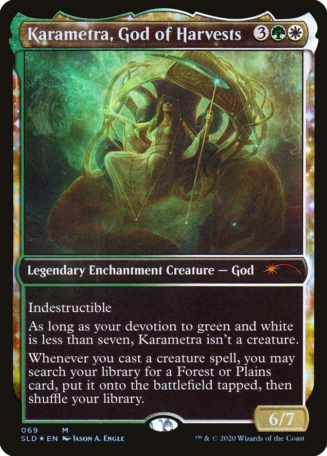 Karametra, God of Harvests 69 (Secret Lair Drop Series)  - Showcase Foil