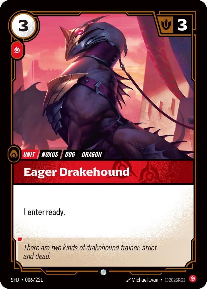 Eager Drakehound 6/221 (Spiritforged) 