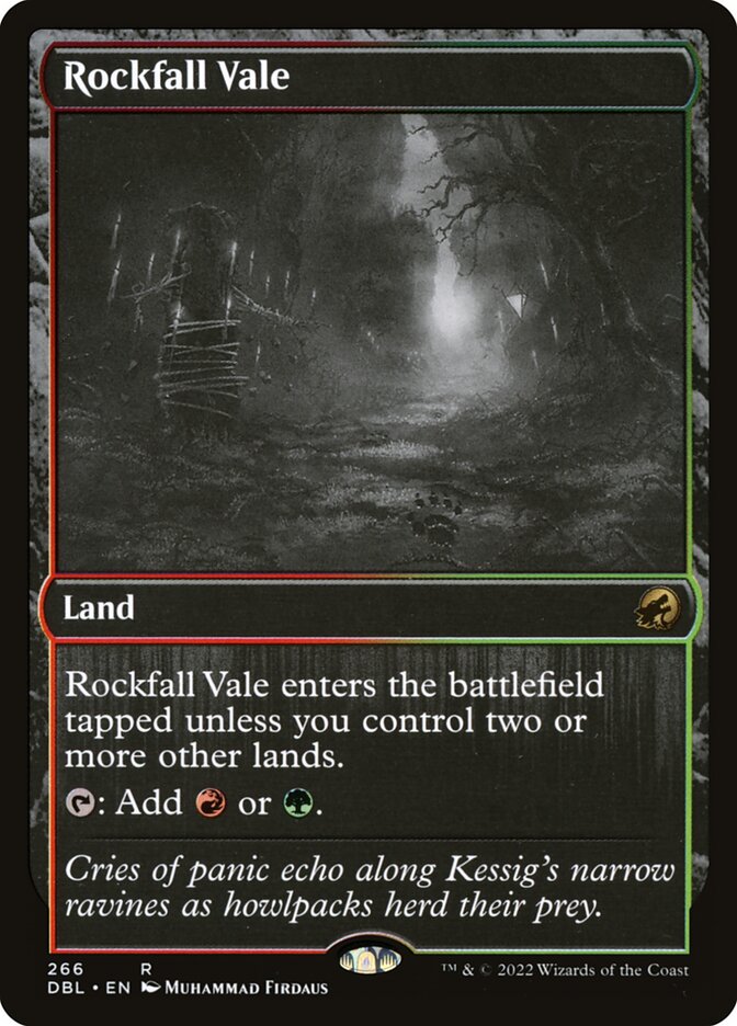 Rockfall Vale 266/534 (Innistrad: Double Feature) 