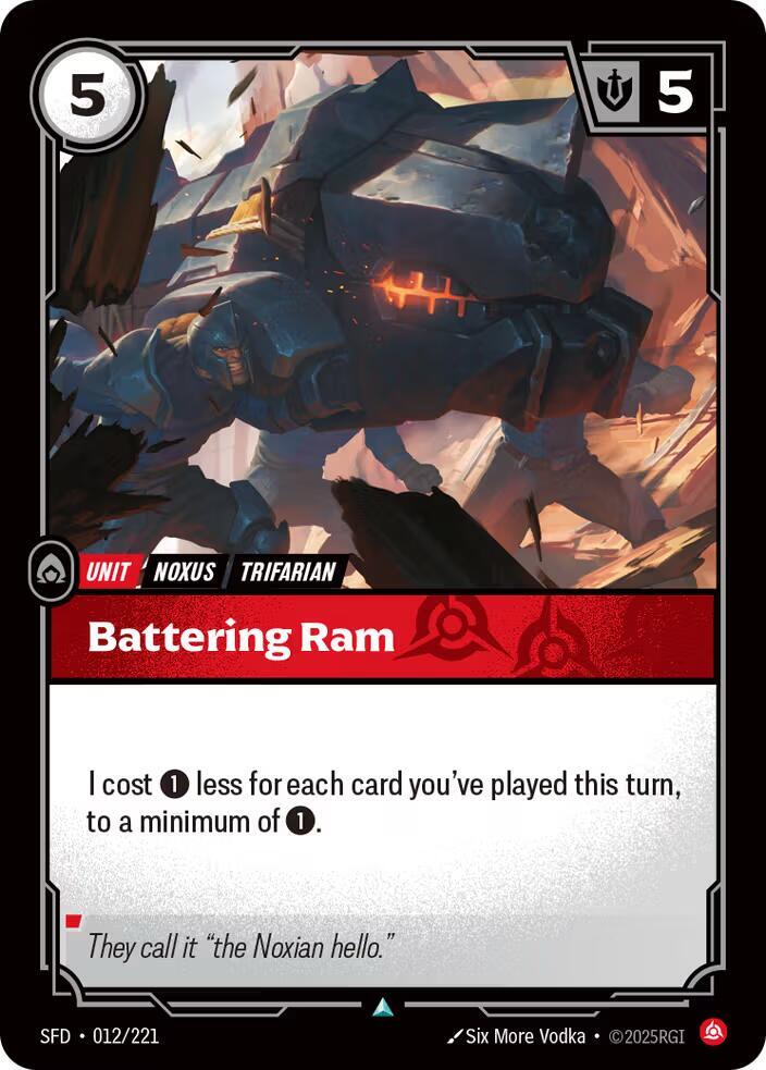 Battering Ram 12/221 (Spiritforged) 