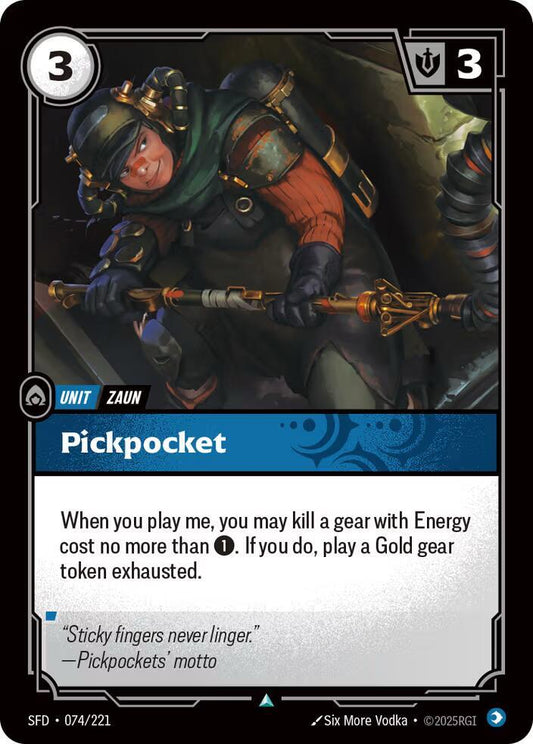 Pickpocket 74/221 (Spiritforged)  - Foil