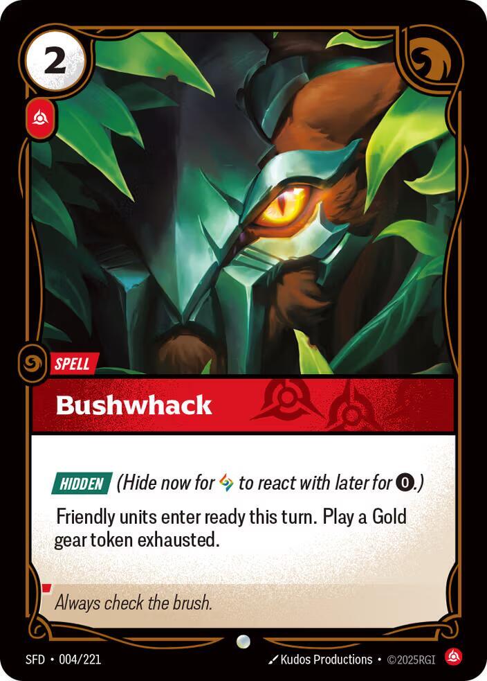 Bushwack 4/221 (Spiritforged) 
