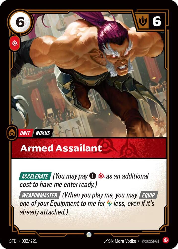 Armed Assailant 2/221 (Spiritforged)  - Foil
