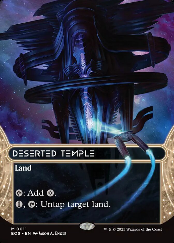 Deserted Temple 11/45 (Edge of Eternities: Stellar Sights)  - Borderless