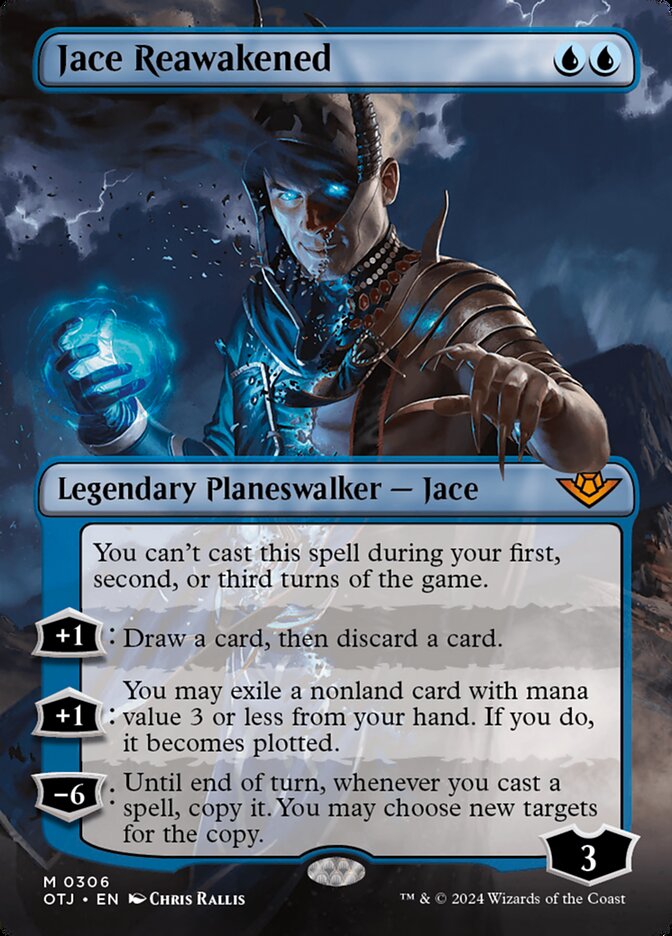 Jace Reawakened 306 (Outlaws of Thunder Junction)  - Borderless