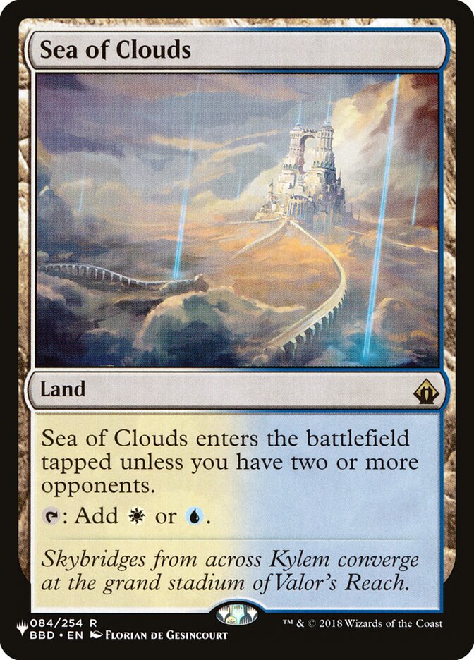 Sea of Clouds 084/254 (The List Reprints) 