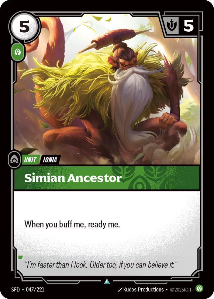 Simian Ancestor 47/221 (Spiritforged) 