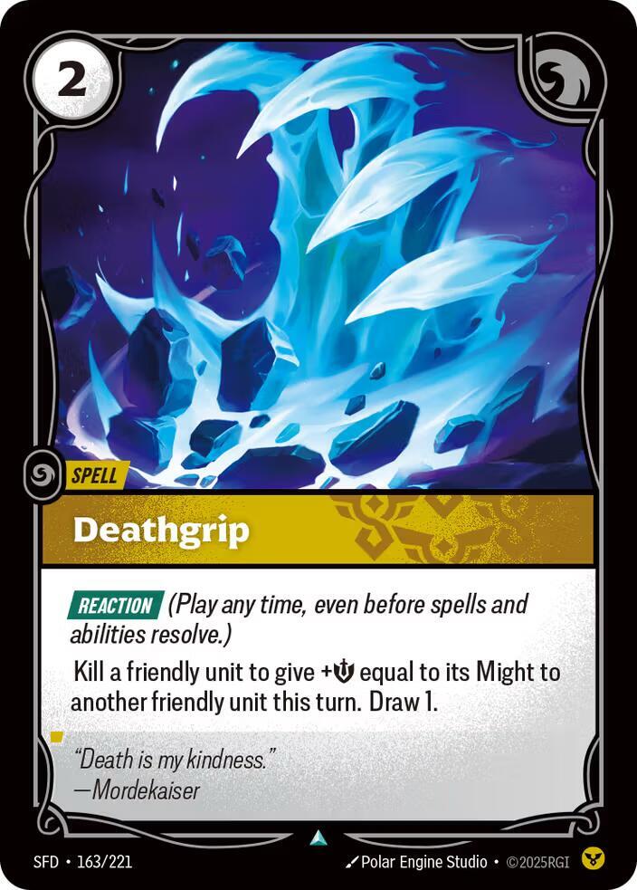 Deathgrip 163/221 (Spiritforged) 