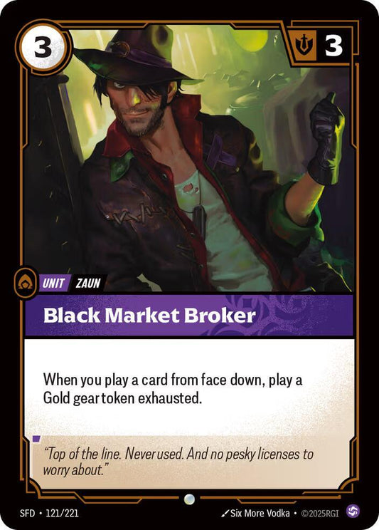 Black Market Broker 121/221 (Spiritforged) 
