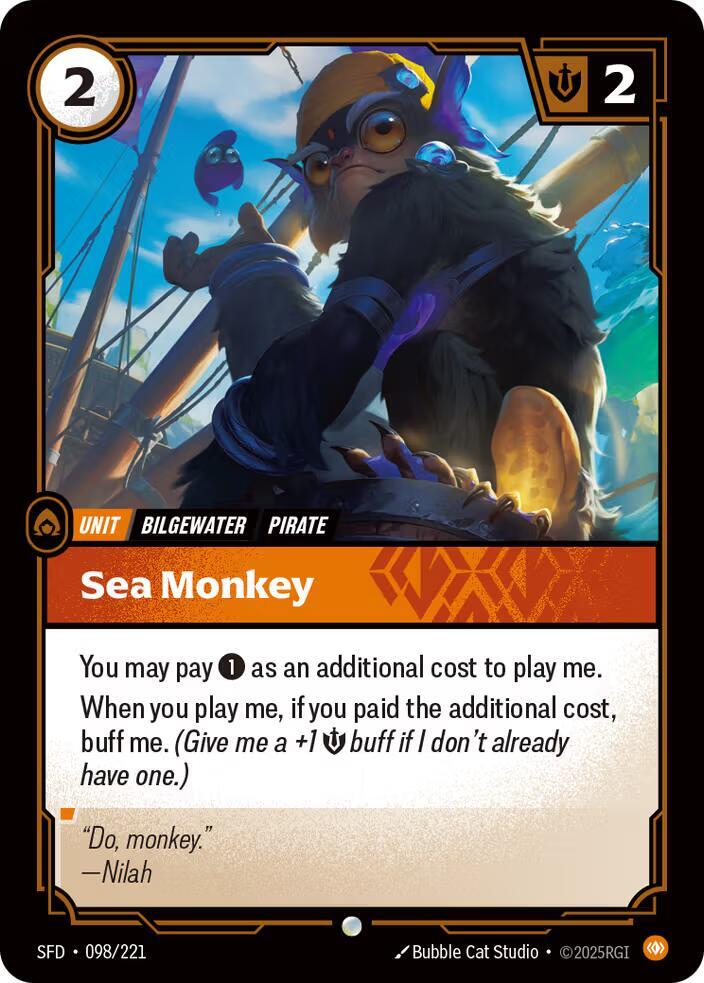 Sea Monkey 98/221 (Spiritforged) 