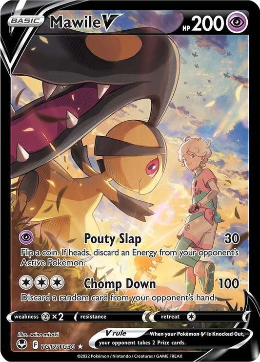 Mawile V TG17/TG30 (SWSH12: Silver Tempest Trainer Gallery)  - Holofoil