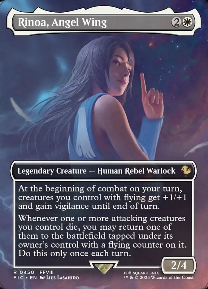 Rinoa, Angel Wing 450 (Commander: FINAL FANTASY)  - Borderless