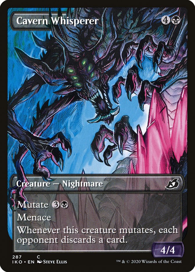 Cavern Whisperer 287/274 (Ikoria: Lair of Behemoths)  - Showcase Foil
