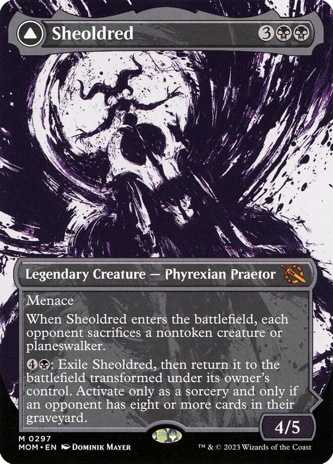 Sheoldred // The True Scriptures 297/291 (March of the Machine) 