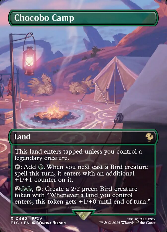 Chocobo Camp 462 (Commander: FINAL FANTASY)  - Borderless Foil