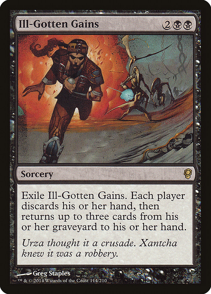 Ill-Gotten Gains 114/210 (Conspiracy)  - Foil